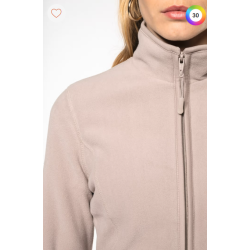Veste micropolaire zippée femme