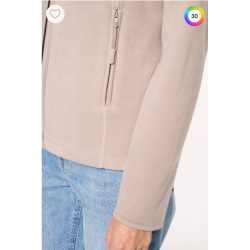 Veste micropolaire zippée femme