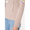 Veste micropolaire zippée femme