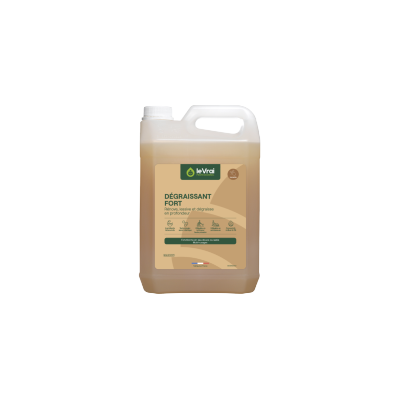 Le Vrai Professionnel Dégraissant fort 5 Litres Le Vrai Professionnel Dégraissant fort 5 Litres