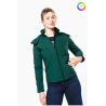 Veste softshell à capuche amovible femme