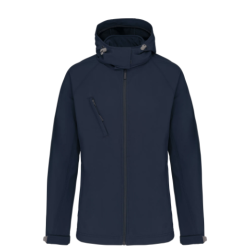 Veste softshell à capuche amovible femme