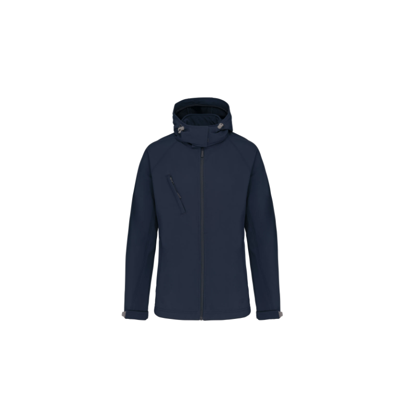 Veste softshell à capuche amovible femme Veste softshell à capuche amovible femme