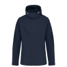 Veste softshell à capuche amovible femme