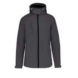 Veste softshell à capuche amovible femme