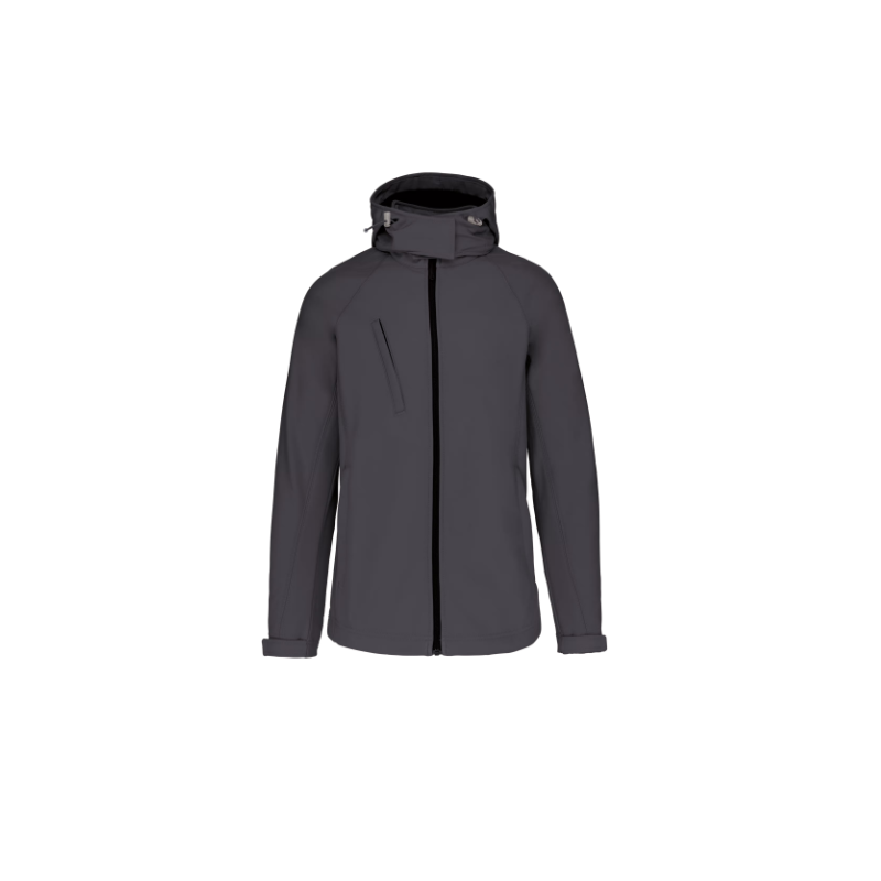 Veste softshell à capuche amovible femme Veste softshell à capuche amovible femme