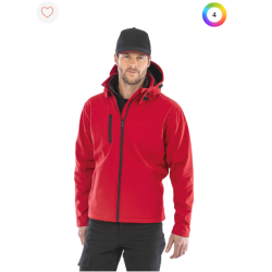 Veste Softshell Capuche Homme TX Performance