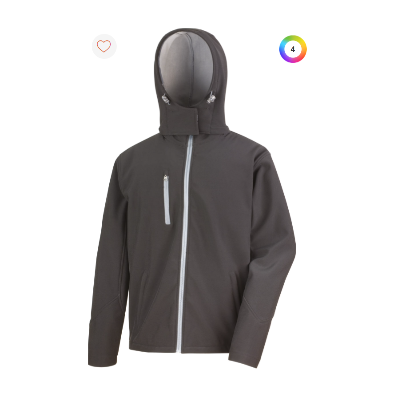 Veste Softshell Capuche Homme TX Performance Veste Softshell Capuche Homme TX Performance