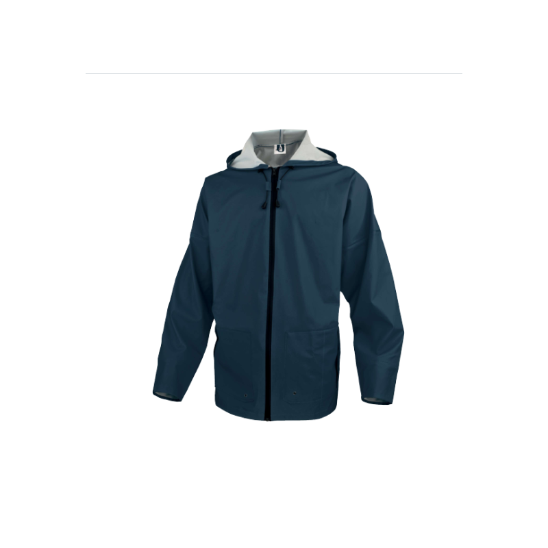 Veste de pluie imperméable et respirant enduit PVCPU Veste de pluie imperméable et respirant enduit PVCPU