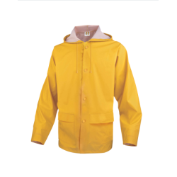 Veste de pluie imperméable enduit PU