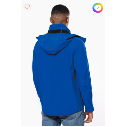 Veste softshell à capuche amovible homme