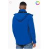 Veste softshell à capuche amovible homme