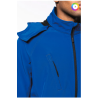 Veste softshell à capuche amovible homme