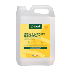Le Vrai Professionnel Vitres et Surfaces Désinfectant – 5L