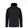 Veste softshell à capuche amovible homme
