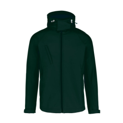Veste softshell à capuche amovible homme