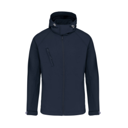 Veste softshell à capuche amovible homme