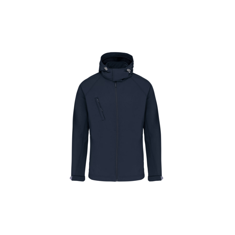 Veste softshell à capuche amovible homme Veste softshell à capuche amovible homme