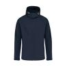 Veste softshell à capuche amovible homme