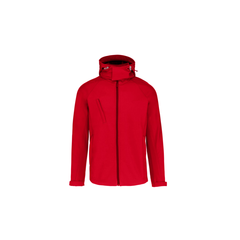 Veste softshell à capuche amovible homme Veste softshell à capuche amovible homme