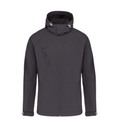 Veste softshell à capuche amovible homme