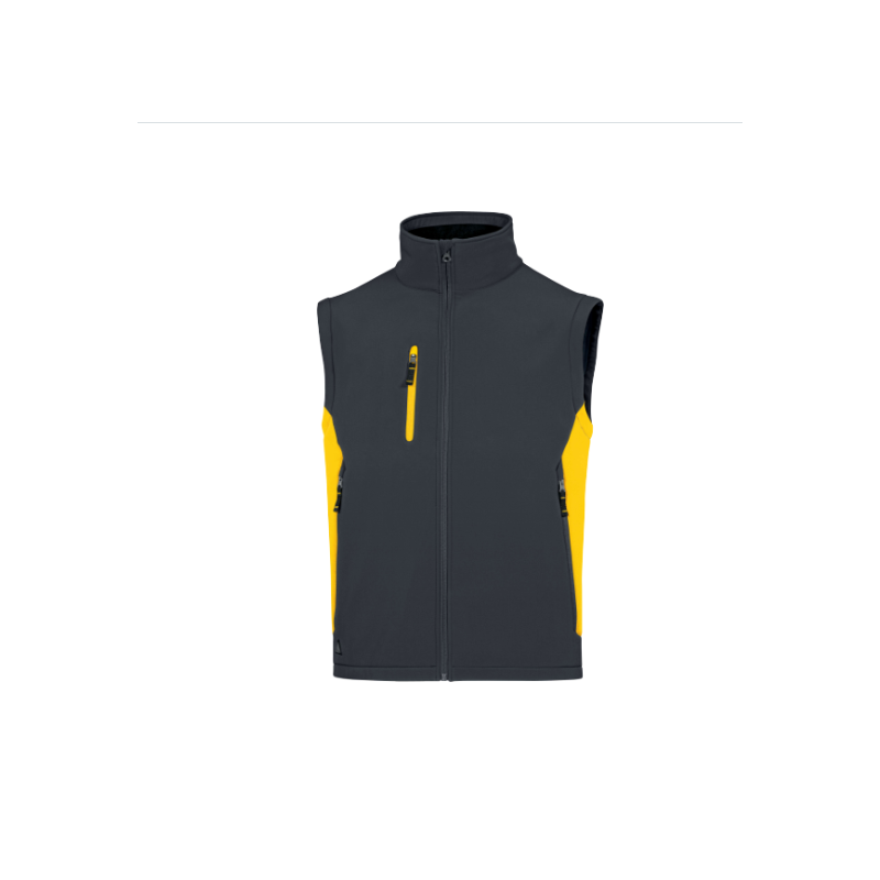 Softshell 2 en 1 coupe-vent et déperlante, avec manches amovibles