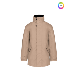Parka doublure matelassée homme