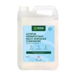 Le Vrai Professionnel Actipur Désinfectant Multi Surfaces Concentré – 5L