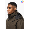Parka doublure matelassée homme