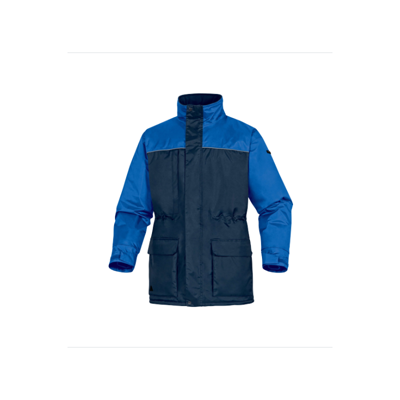 Parka imperméable avec poignets intérieurs bord-côtes Parka imperméable avec poignets intérieurs bord-côtes