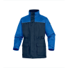 Parka imperméable avec poignets intérieurs bord-côtes