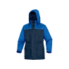 Parka imperméable avec poignets intérieurs bord-côtes
