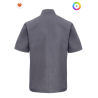 Veste de cuisine manches courtes
