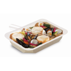 Barquettes scellable carton 510 ML