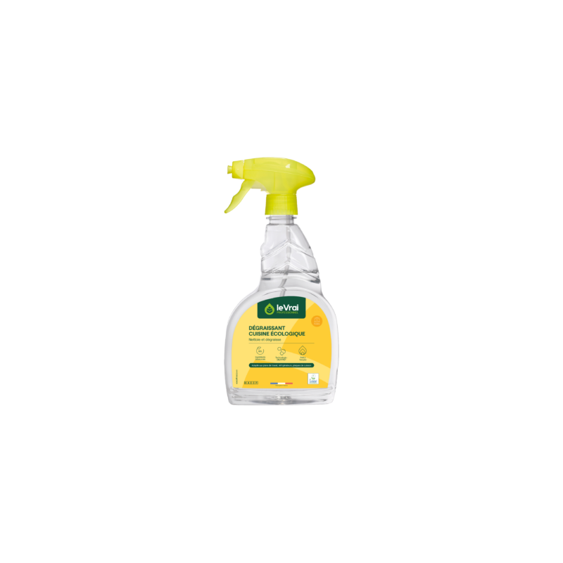 Le Vrai Professionnel Dégraissant cuisine écologique – Pulvérisateur 750 ML Le Vrai Professionnel Dégraissant cuisine écologique – Pulvérisateur 750 ML
