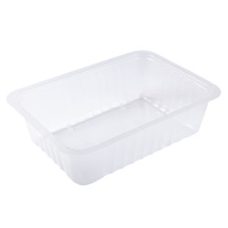 Barquette plastique scellable 1000 ml CLTP