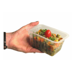 Barquette plastique scellable 500 ml CLTP