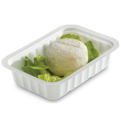 Barquette scellable blanche PM 370cc