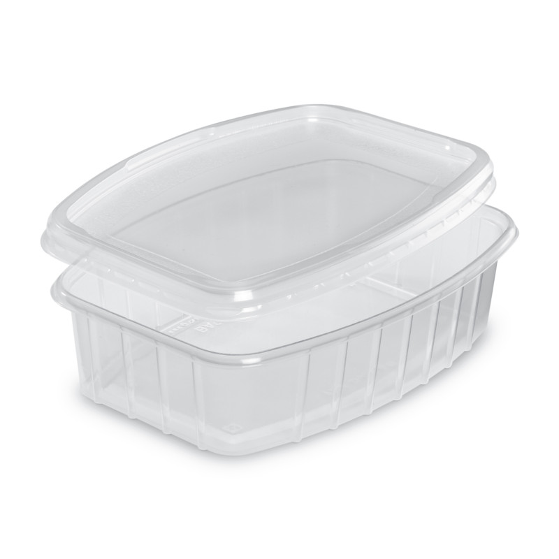 Barquette avec couvercle pack chaleur 900 ml