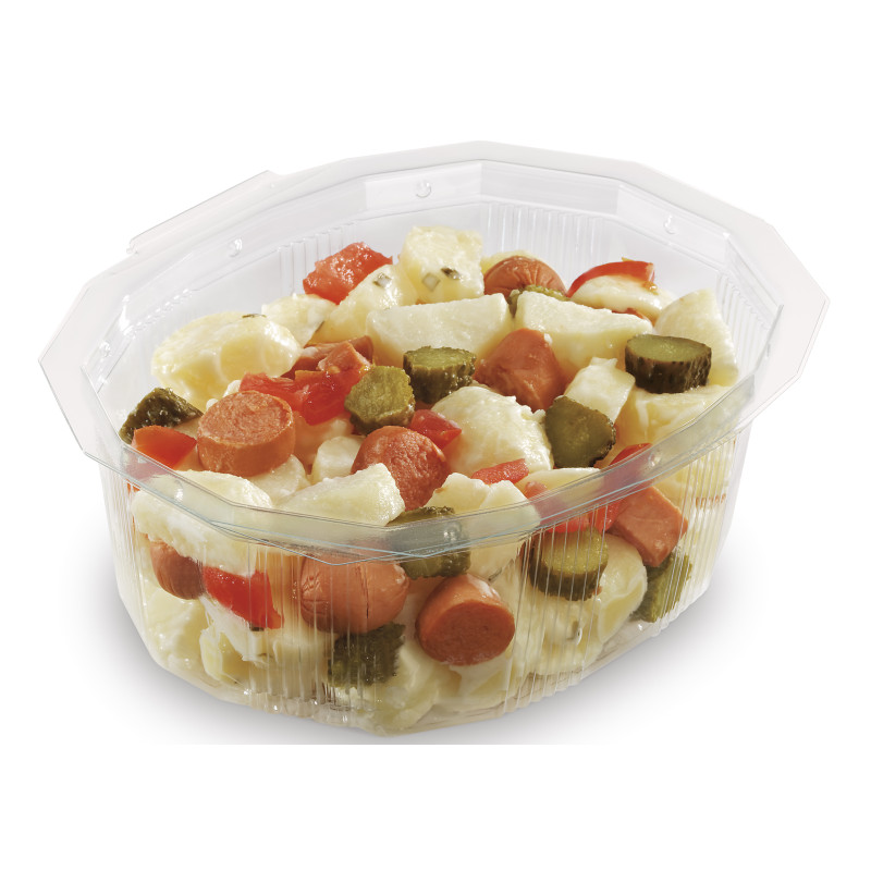 Barquettes 500 ml cristal couvercle à charnière