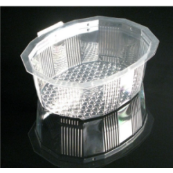 Barquettes 500 ml cristal couvercle à charnière