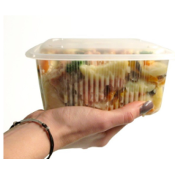 Barquette ONDIPACK à couvercle micro-ondable 1500ml