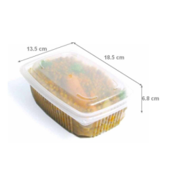 Barquette plastique ONDIPACK 800 ml fermeture étanche