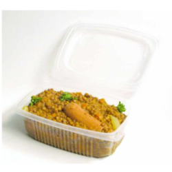 Barquette plastique ONDIPACK 800 ml fermeture étanche