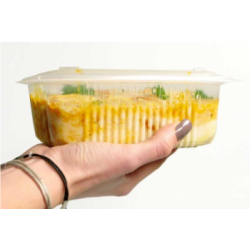 Barquette ONDIPACK 1200 ml à couvercle charnière