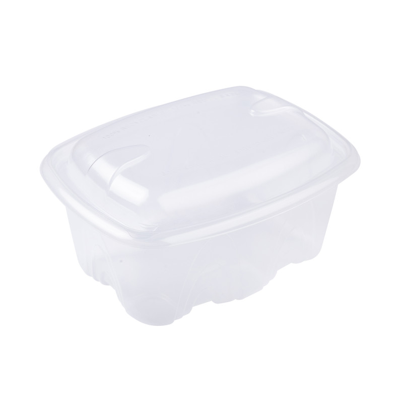 Barquette ARCHIPACK plastique transparente micro-ondable 500 ml