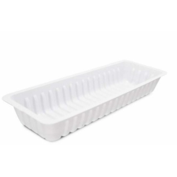 Barquette plastique 2 pieds 910 ml CAISSIPACK