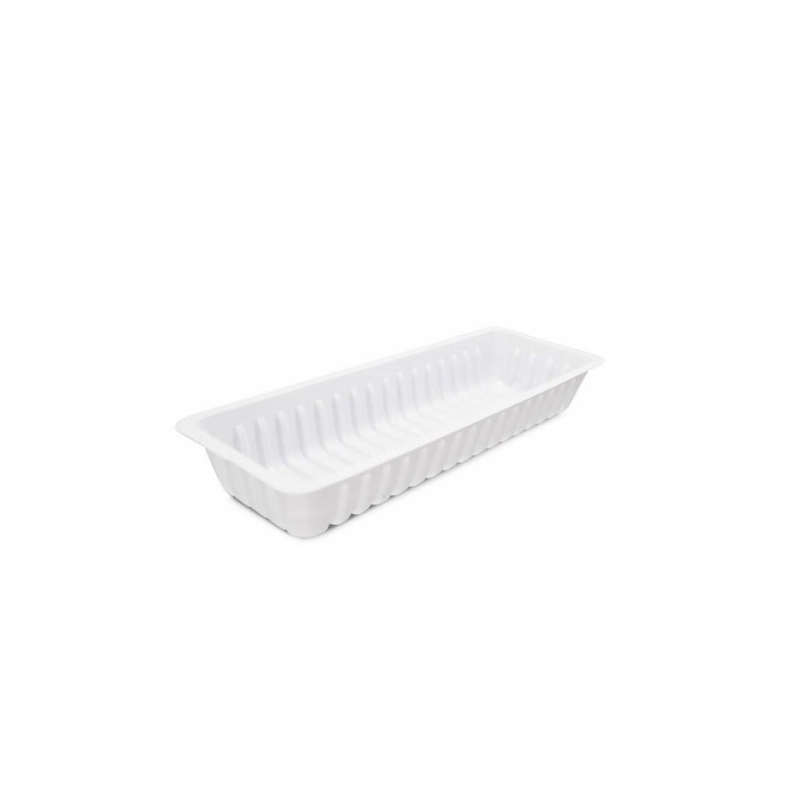 Barquette plastique 2 pieds 910 ml CAISSIPACK