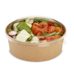 Couvercle RPET Ø190 p/saladier 1300ML