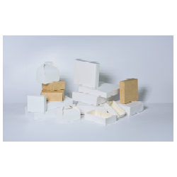 Boîte pâtissière 18x18x5 blanche